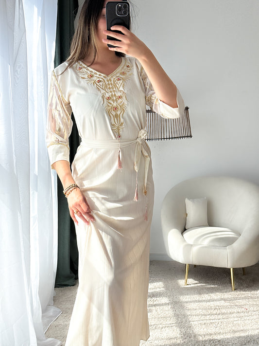 robe blanc FERIEL