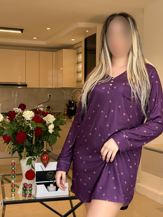 fond de robe violet  MISCA