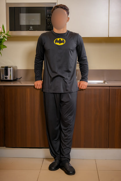 Pyjama pantalon homme noir BATMAN