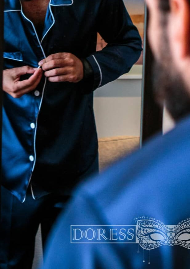 Pyjama bleu nuit HOMME