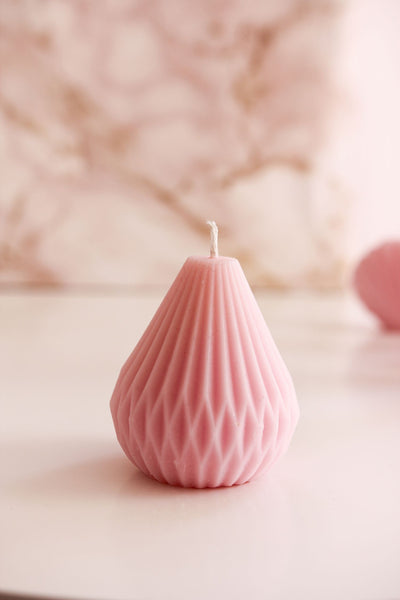 Bougie rose DROP