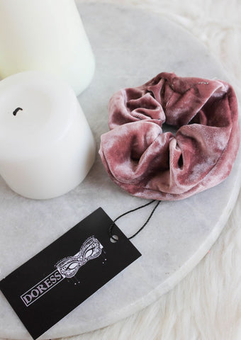 CHOUCHOU Doress en velours BOIS DE ROSE
